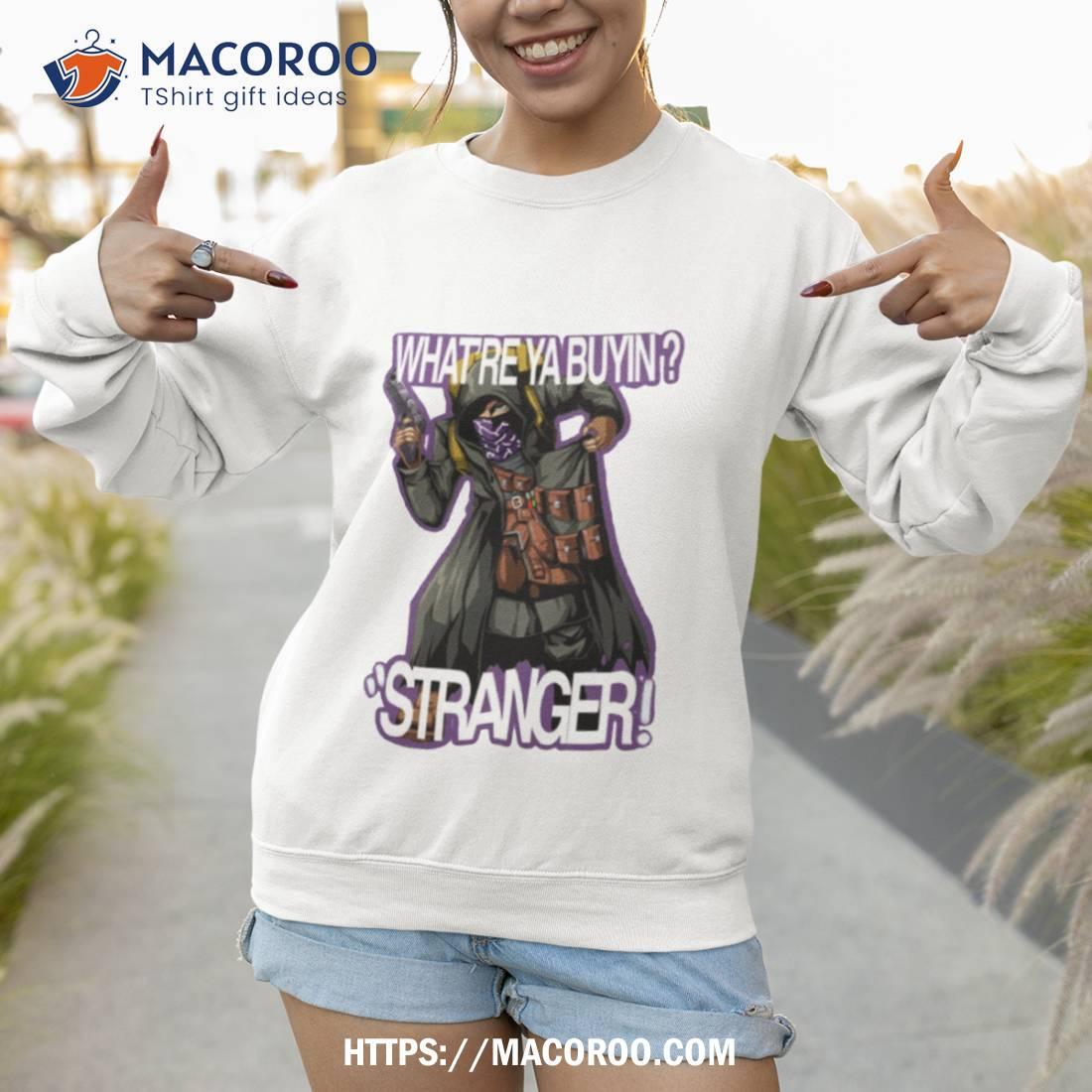 Resident Evil 4 Merchant Quotes 5 Purple Outline Shirt Resident Evil 4 Merchant Quotes 5 Purple Outline Shirt