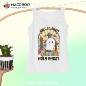 retro christian halloween aint no ghost but the holy shirt tank top