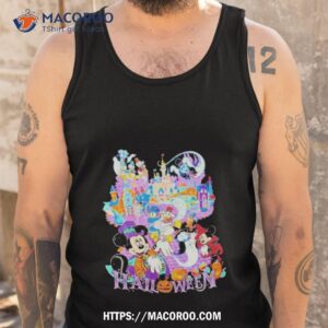 retro disney halloween comfort colors happy halloween shirt tank top