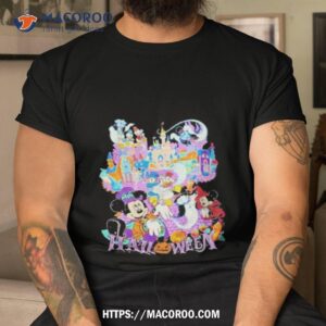 retro disney halloween comfort colors happy halloween shirt tshirt