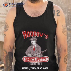retro vintage harrow s security christmas shirt tank top