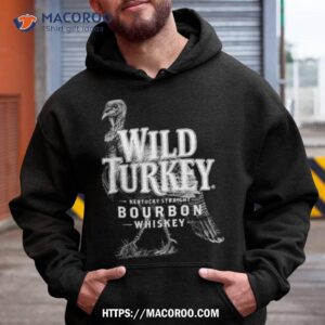 retro wild turkey bw shirt hoodie