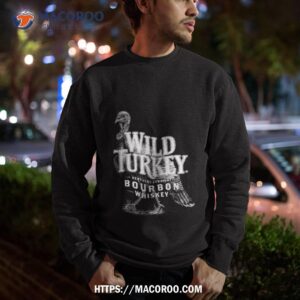 retro wild turkey bw shirt sweatshirt