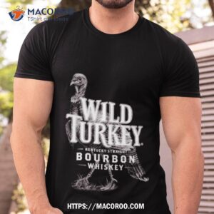 retro wild turkey bw shirt tshirt