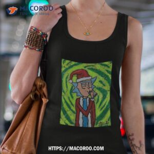 rick christmas shirt tank top 4