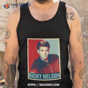 ricky nelson singer pop pioneer musician actor shirt tank top