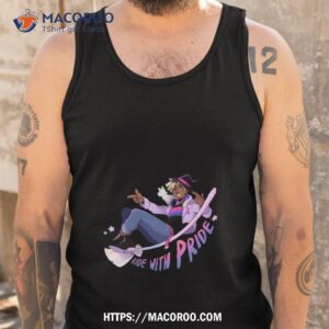 ride with pride bi shirt tank top