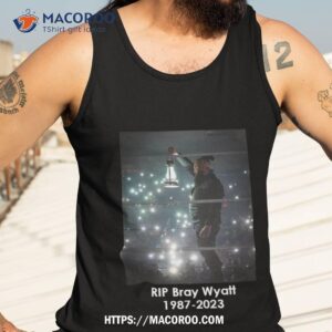 rip bray wyatt 1987 2023 thank you for the memories unisex shirt tank top 3