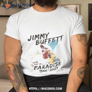 Rip Jimmy Buffett Rip In Paradise 1946 2023 Shirt