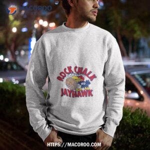 rock chalk jayhawk vintage kansas basketball shirt sweatshirt