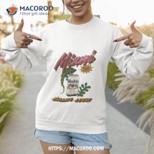 rolling x modelo miami 23 iguana shirt sweatshirt