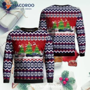 Romney – West Virginia Hampshire County Emergency Services Agency Ugly Christmas Sweater