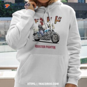 Rooster Motorcycle Rooster Fight Solo T Shirt