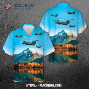 Royal Air Force Boeing Vertol Chinook Hc.3 Zh903 Hawaiian Shirt