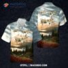 Royal Air Force Martin Marauder B-26 Mk.i – “dominion Revenge” No. 14 Squadron 1942 Hawaiian Shirt