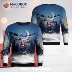 Royal Canadian Air Force 427 Special Operations Aviation Squadron Bell Ch-146 Griffon Christmas Sweater