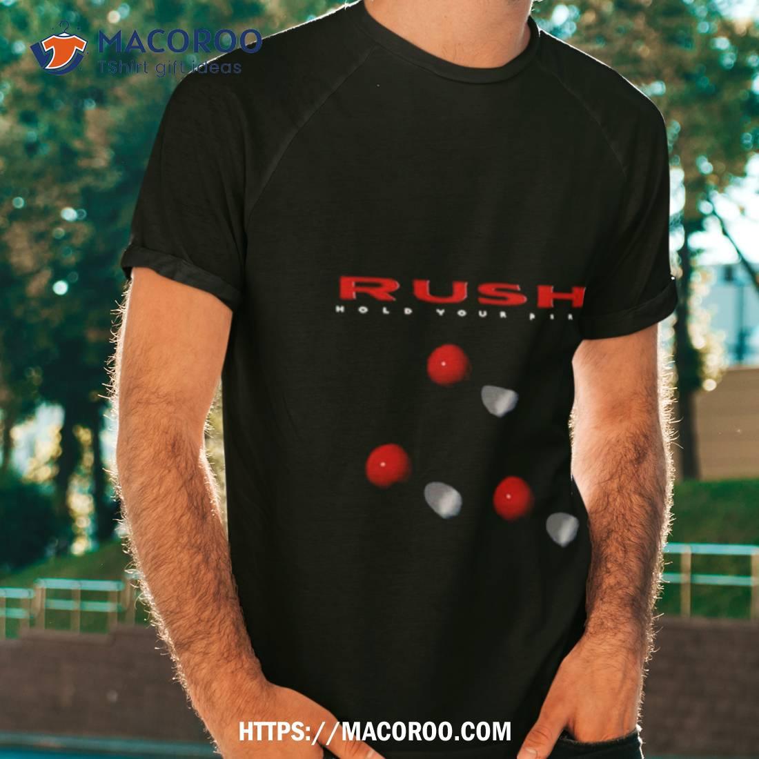 Rush Hold Your Fire Black Shirt Rush Hold Your Fire Black Shirt