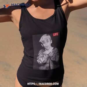 ryan gosling wearing macaulay culkin kids shirt tank top 2