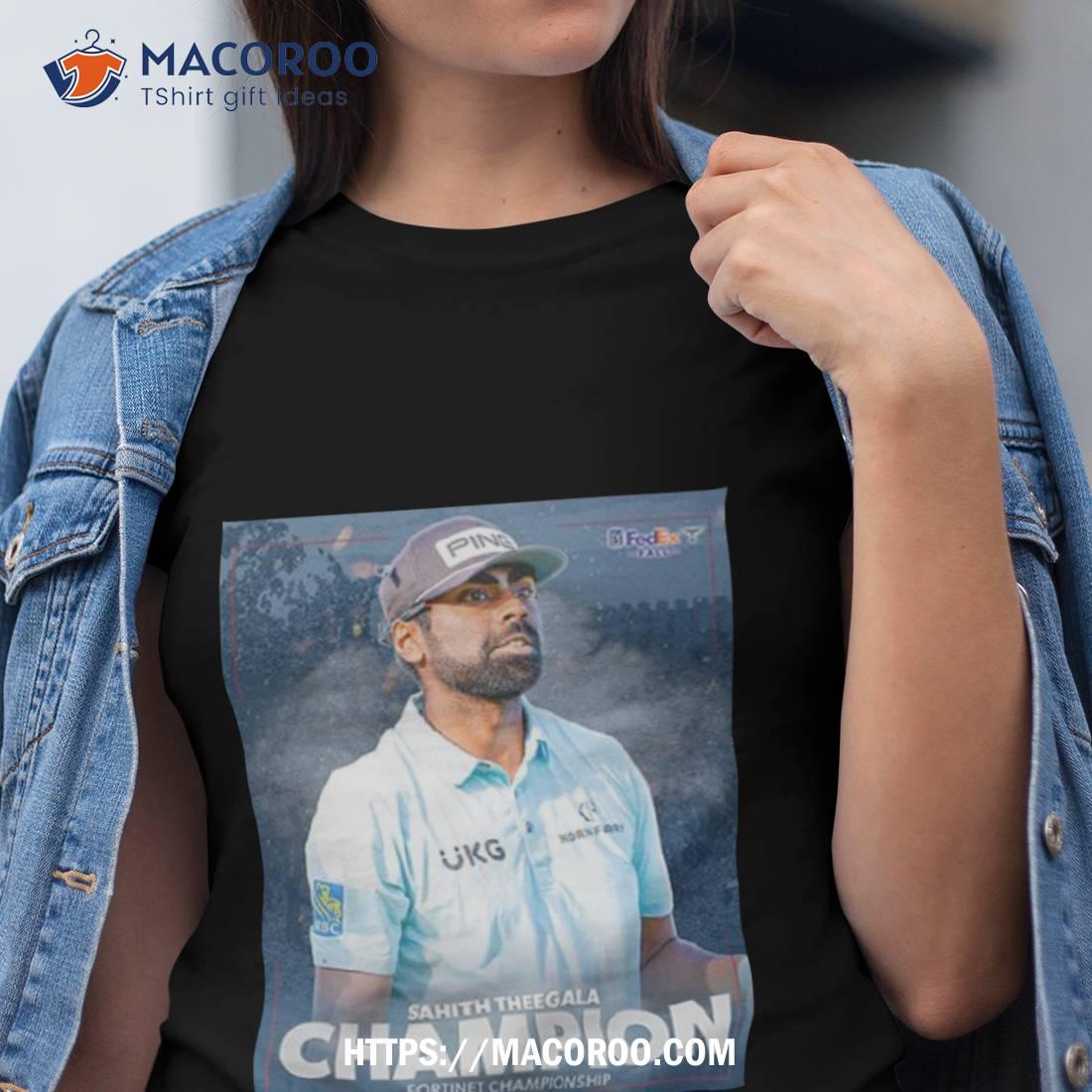 Sahith Theegala Claims His First Tour Win Fortinet Championship Pga Tour Shirt Sahith Theegala Claims His First Tour Win Fortinet Championship Pga Tour Shirt