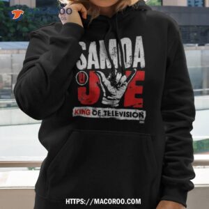 Samoa Joe King Of Television Shirt 1 samoa joe king of television shirt hoodie