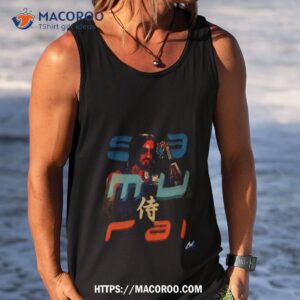 samurai fitted cool graphic johnny silverhand shirt tank top