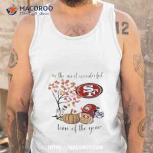 San Francisco 49ers In The Most Wonderful Time Of The Year 2023 Shirt 3 san francisco 49ers in the most wonderful time of the year 2023 shirt tank top