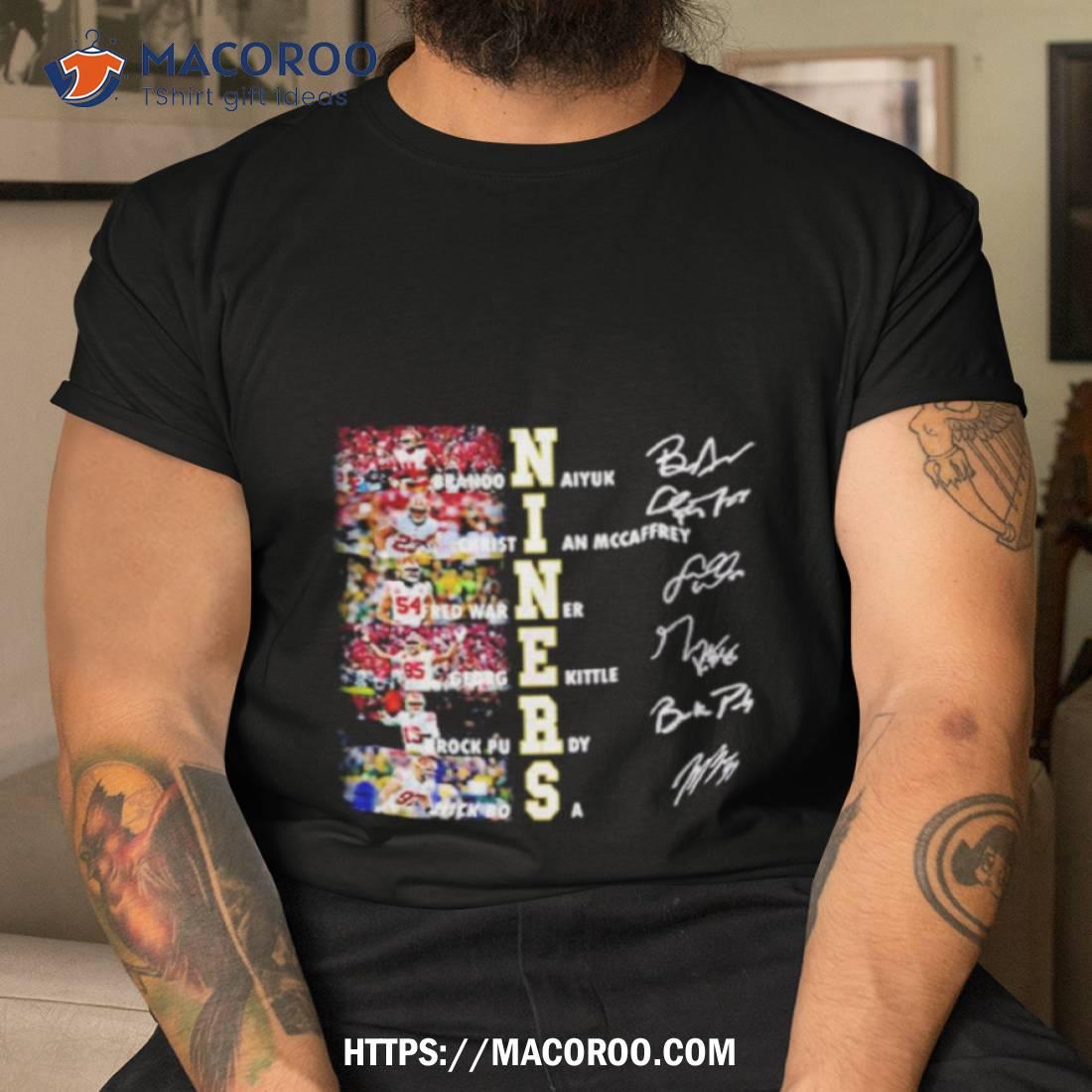 San Francisco 49ers All Time Greats Players Signatures shirt, hoodie,  sweater and long sleeve