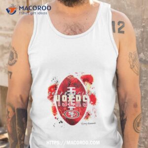 san francisco 49ers tommy bahama graffiti touchdown shirt tank top