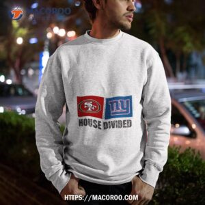 San Francisco 49ers Vs New York Giants House Divided Shirt 2 san francisco 49ers vs new york giants house divided shirt sweatshirt
