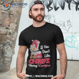 santa butt if you don t like kansas city chiefs merry kissmyass christmas shirt tshirt 3