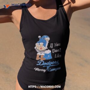 Santa Butt If You Don’t Like Los Angeles Dodgers Merry Kissmyass Christmas Shirt