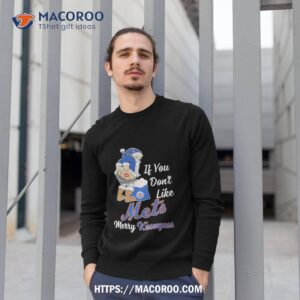 Santa Butt If You Don’t Like New York Mets Merry Kissmyass Christmas Shirt 2 santa butt if you don t like new york mets merry kissmyass christmas shirt sweatshirt 1