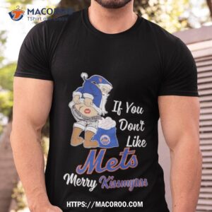 Santa Butt If You Don’t Like New York Mets Merry Kissmyass Christmas Shirt
