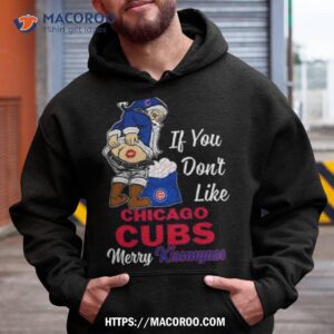 Santa Claus If You Don’t Like Chicago Cubs Merry Kissmyass T Shirt