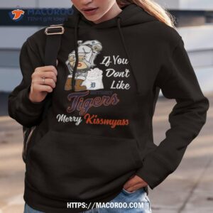 santa claus if you don t like detroit tigers merry kissmyass t shirt hoodie 3