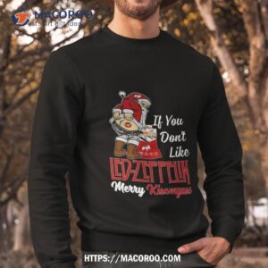 Santa Claus If You Don’t Like Led Zeppelin Merry Kissmyass 2023 T Shirt 2 santa claus if you don t like led zeppelin merry kissmyass 2023 t shirt sweatshirt