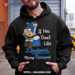 Santa Claus If You Don’t Like Los Angeles Dodgers Merry Kissmyass T Shirt