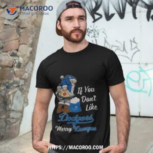 Santa Claus If You Don’t Like Los Angeles Dodgers Merry Kissmyass T Shirt