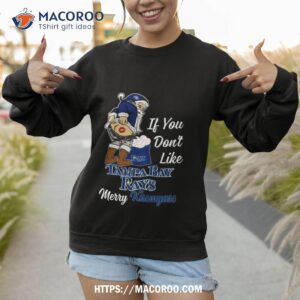 santa claus if you don t like tampa bay rays merry kissmyass t shirt sweatshirt