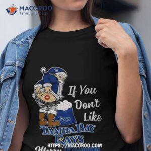 santa claus if you don t like tampa bay rays merry kissmyass t shirt tshirt