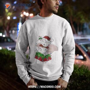 santa dumbo light cute christmas shirt sweatshirt