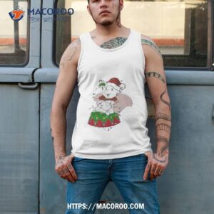 santa dumbo light cute christmas shirt tank top 2
