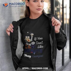 Santa If You Don’t Like New England Patriots Merry Kissmyass 2023 Christmas T Shirt