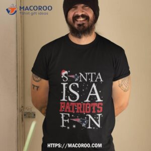 Santa Is A New England Patriots Fan 2023 Shirt
