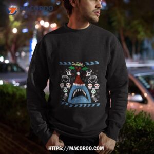 santa jaws shirt sweatshirt
