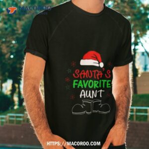 Santa’s Favorite Aunt Family Christmas Bape Shirt