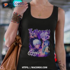 satoru gojo anime shirt tank top 4