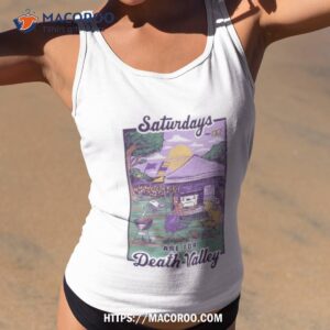 saturdays are for death valley lsu tigers shirt tank top 2