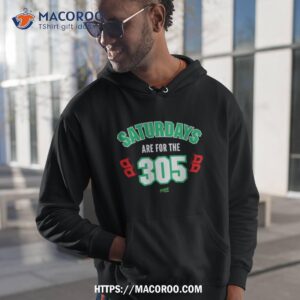 Saturdays For Miami College Fans Shirt