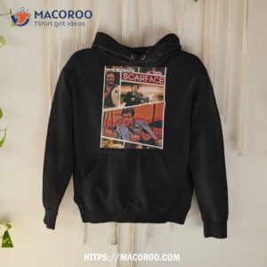 scarface comic book shirt hoodie